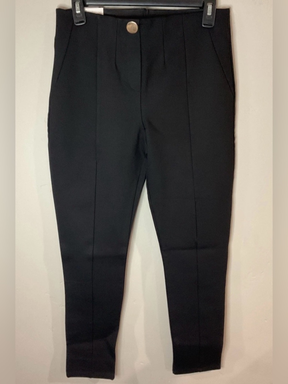 Zara Black Tailored Slim Dress Pants